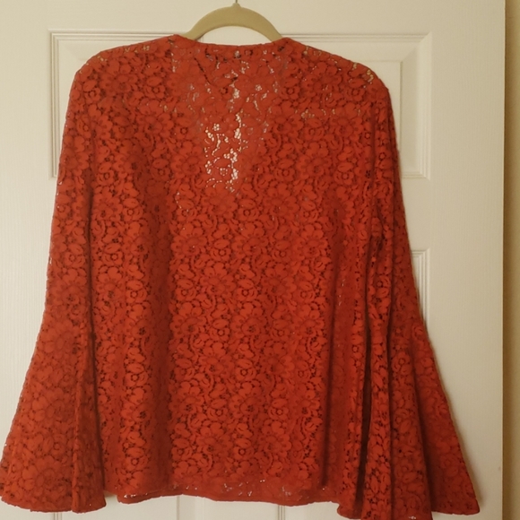 NWT, Zara Lace Boho Style Top - Picture 2 of 6